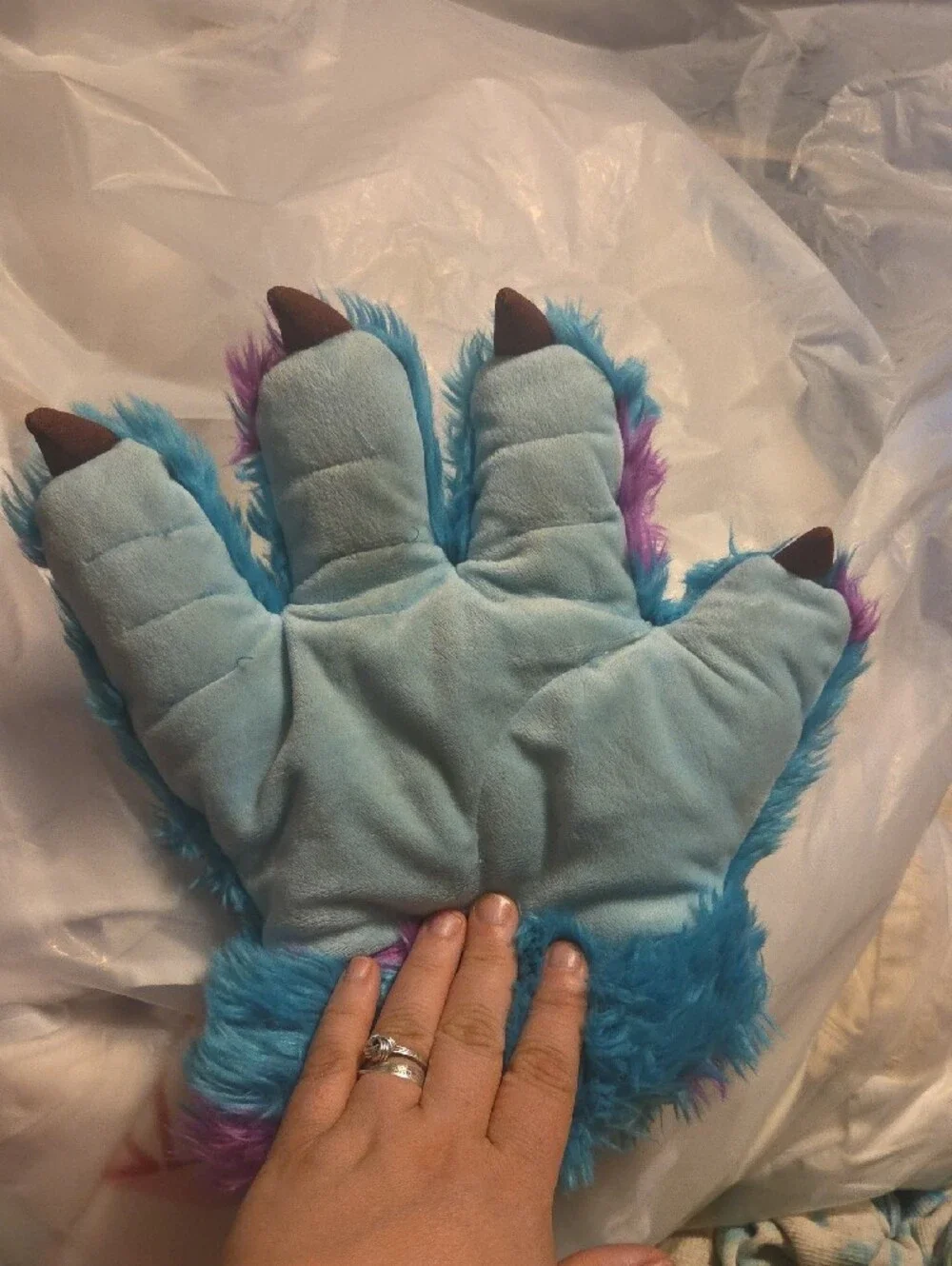 Sully From Monsters Inc. Costume Hands